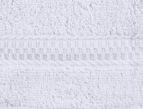 Utopia Towels washcloth white tone reflecting cleanliness and versatile home use.