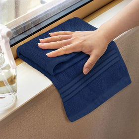 Utopia Towels 12 pack arrangement demonstrates convenient, ready to use bathroom essentials.