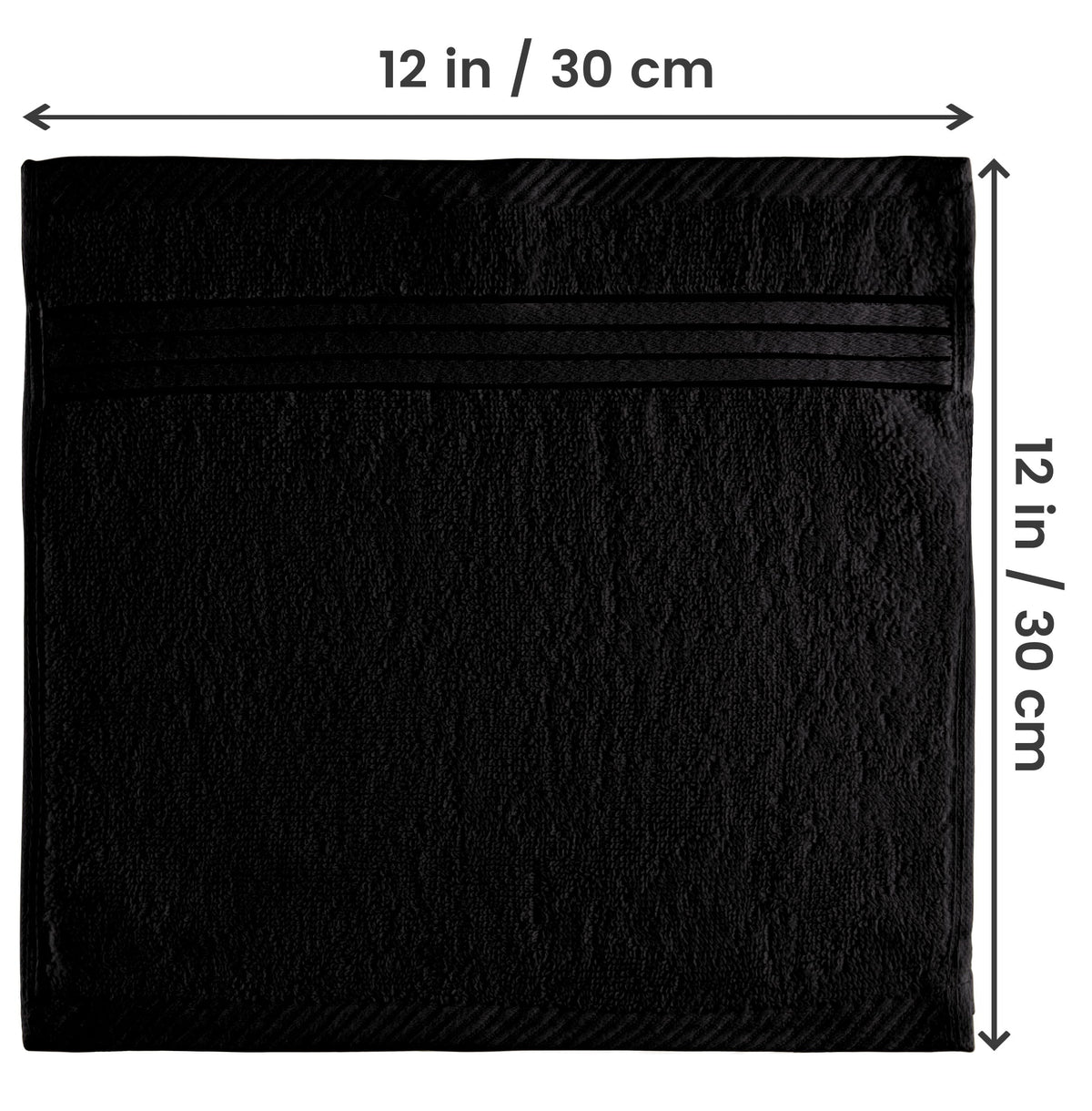 Utopia Towels 12-pack closeup of 500gsm absorbent fibers for quick-drying performance