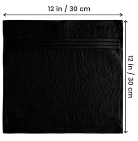 Utopia Towels 12-pack closeup of 500gsm absorbent fibers for quick-drying performance