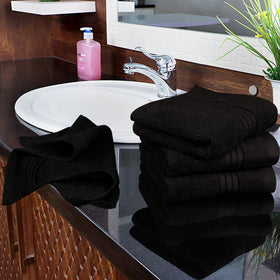 Utopia Towels 12-pack in-use photo perfect for facial skincare regimen