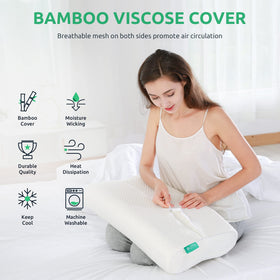 UTTU Cervical Pillow travel-ready with compact shape.