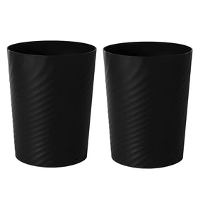 UUJOLY round trash can 1.8 gallon, compact for small spaces.