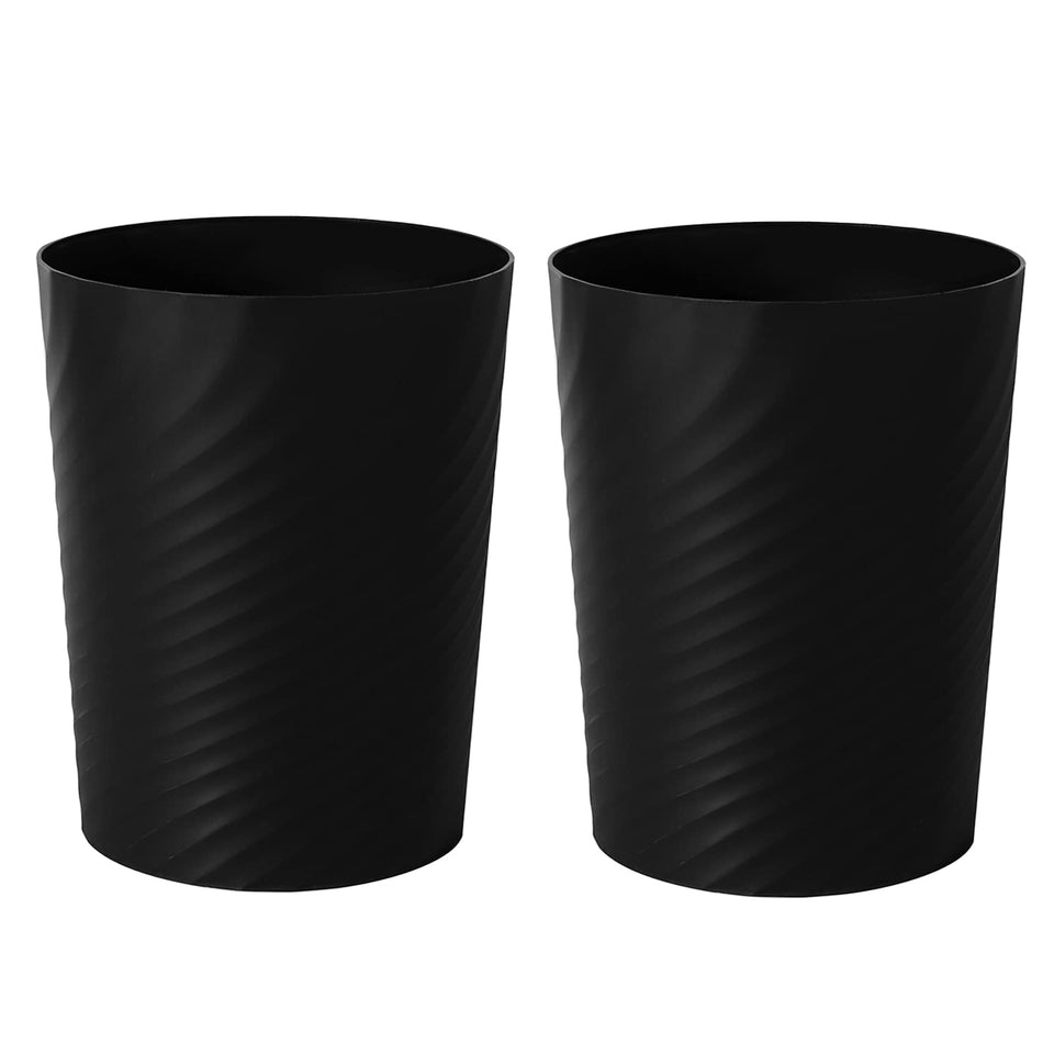 UUJOLY round trash can 1.8 gallon, compact for small spaces.