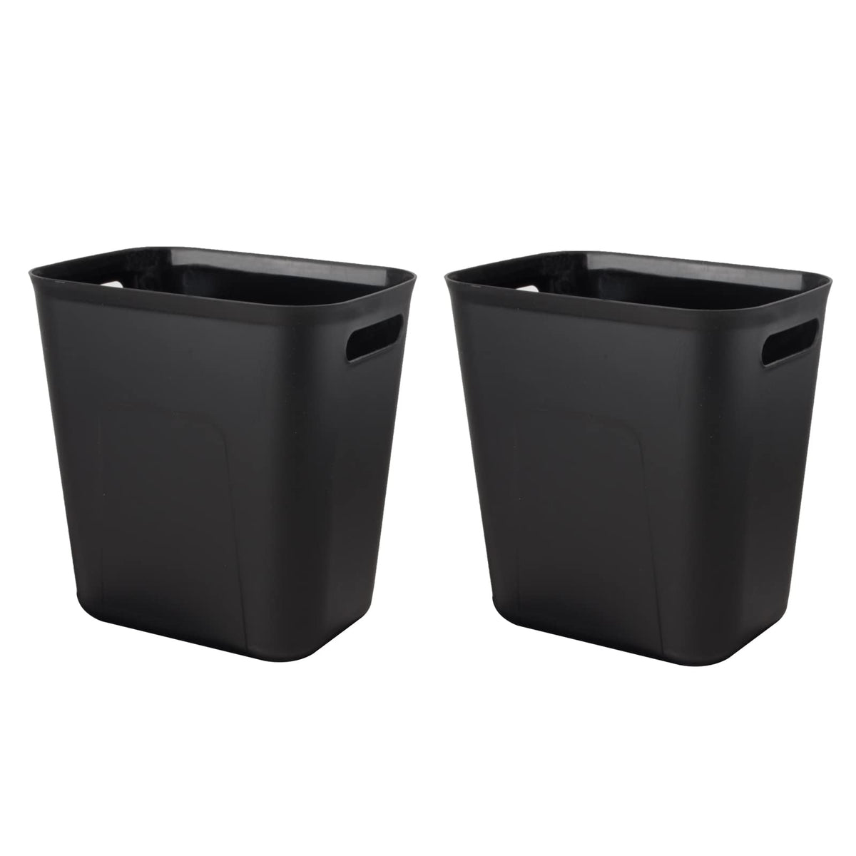 UUJOLY 3.5 gallon bathroom trash can, rectangular, fits under sink, easy to wipe.