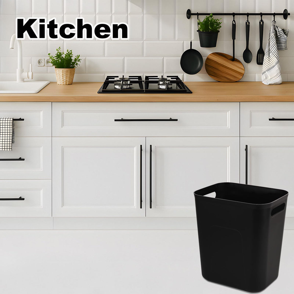 UUJOLY trash can side handle for easy movement