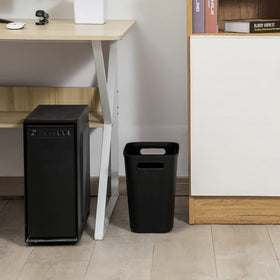UUJOLY under-sink trash can, compact design, supports tidy spaces.