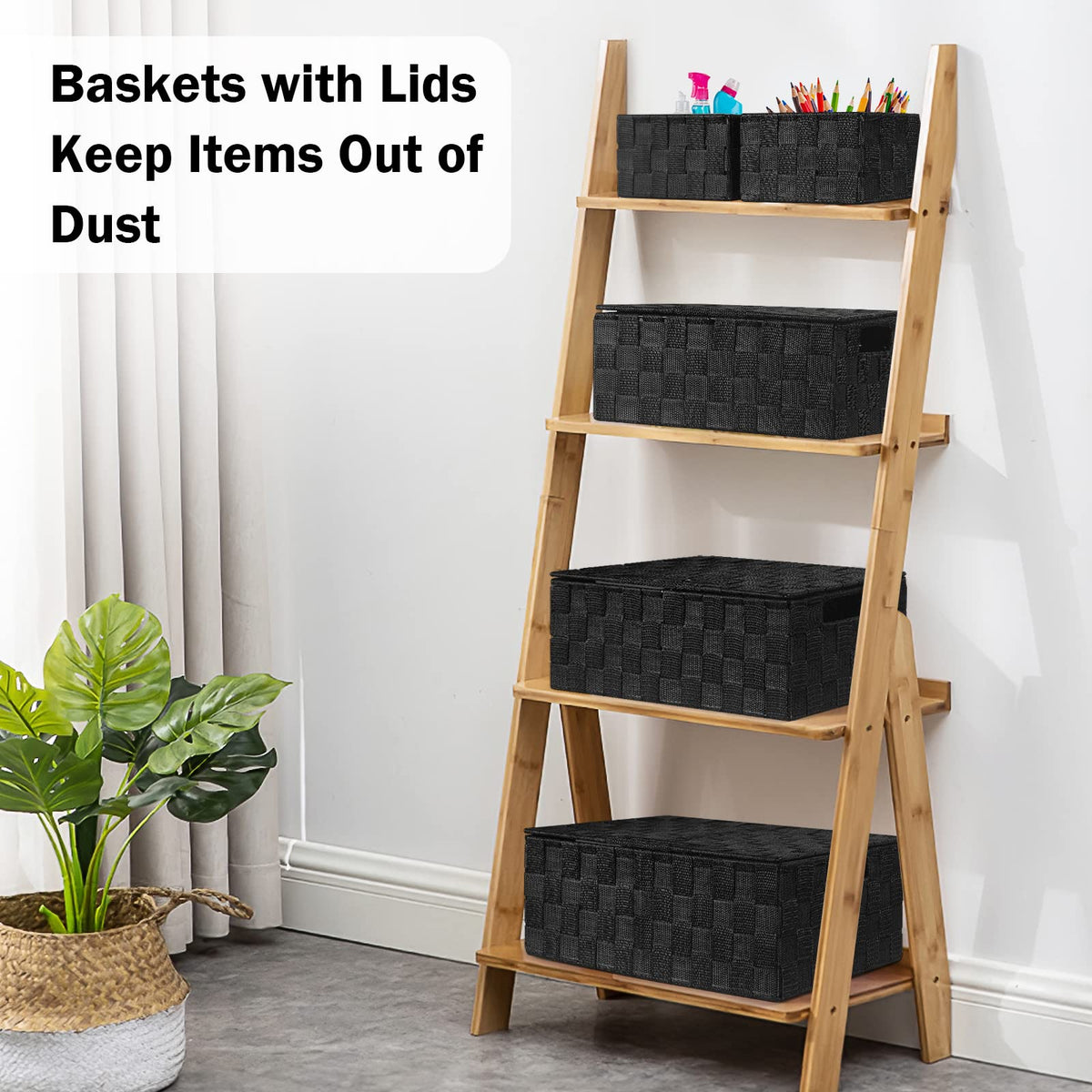 Uvellgift basket with built-in handles for easy transport