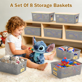 Uvellgift closet-drawer arrangement highlighting stackable design for maximizing space.