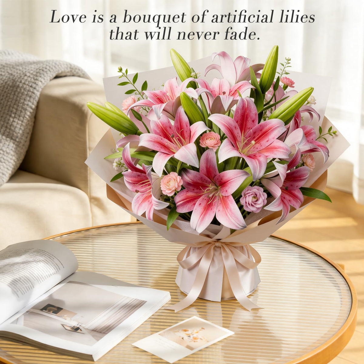 Uven Traoqq gift packaging protects every bloom during delivery.