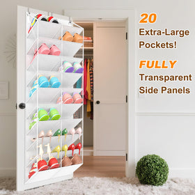 UVIAHOMI 20-pocket storage for men's sneakers and women's shoes neatly