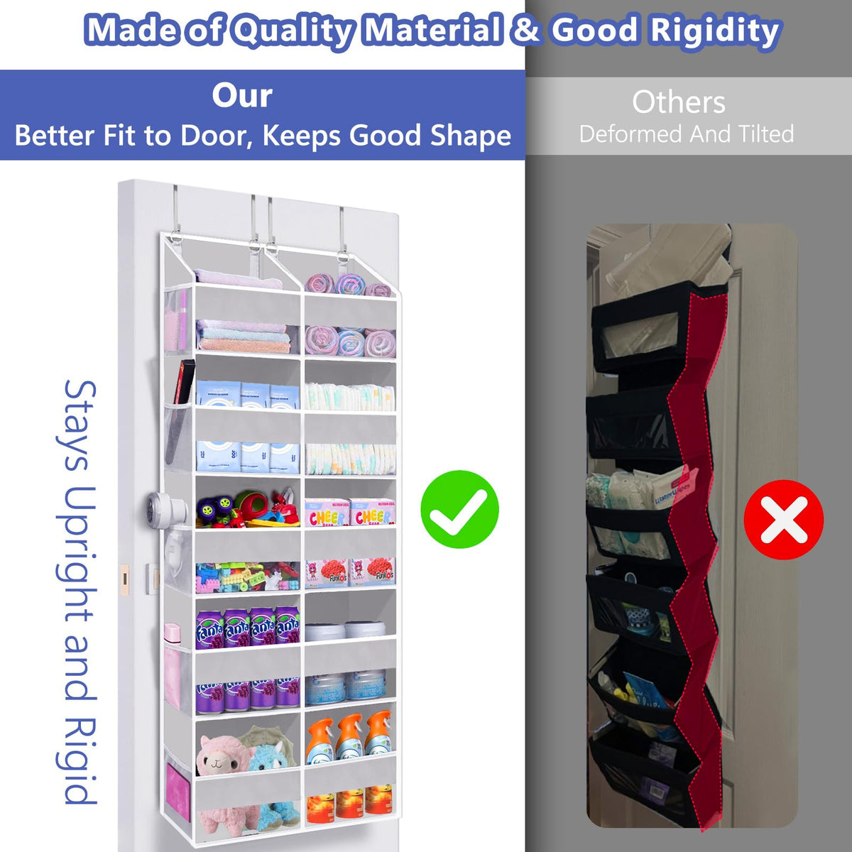 UVIAHOMI installed behind a door showing compact yet sturdy organization.