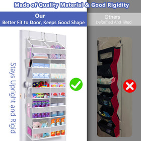 UVIAHOMI installed behind a door showing compact yet sturdy organization.