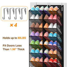 UVIAHOMI multi-use storage keeps towels, toys, and hats organized when not used for shoes