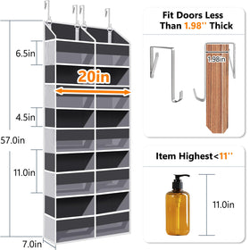UVIAHOMI side mesh pockets keep items visible and well-ventilated.