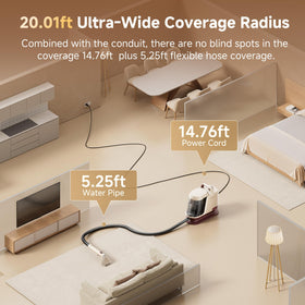 Uwant self-cleaning brush head simplifies post-cleanup maintenance