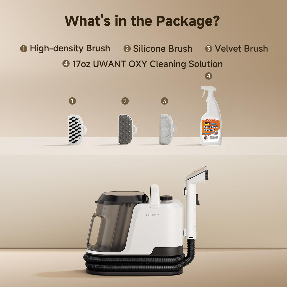 Uwant sofa cleaning for couches and textiles at home.