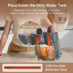 Uwant two-tank water system keeps clean and waste water separate
