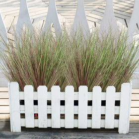 UXORSN UV-resistant faux greenery suitable for outdoor or indoor use.