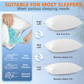 UYWO cushions neck and shoulders with ergonomic design and breathable performance