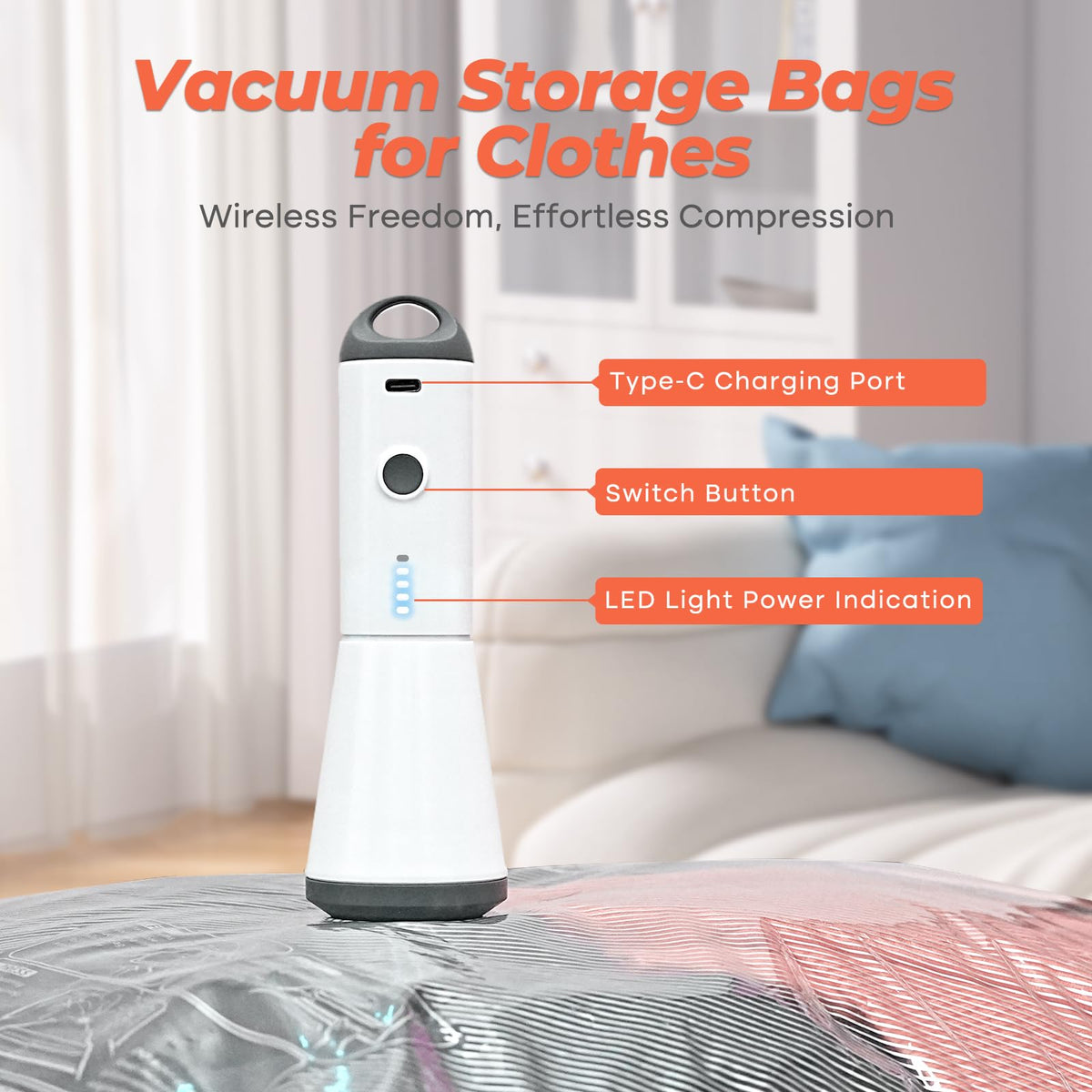Vacbird medium 34-inch bag neatly packs several outfits.