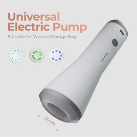Vacbird one-touch control simplifies auto-compression and stopping the process.