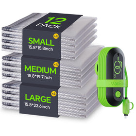 Vacbird travel vacuum bags with USB pump for quick, mess-free packing on the go