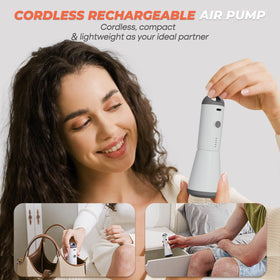 Vacbird upgraded PA+PE see-through bag for quick content checks.