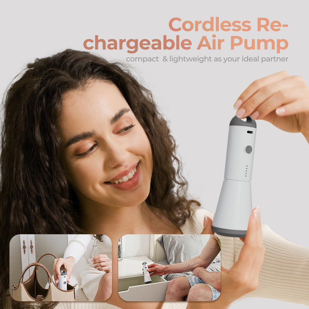 Vacbird wireless vacuum pump with USB charging keeps you powered during trips.