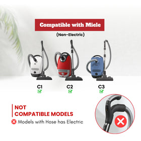 VACEXT note not compatible with Miele S7/U1 uprights