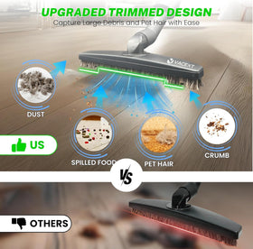 VACEXT durable metal wand built for frequent cleaning tasks