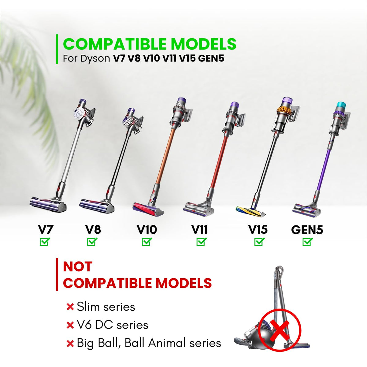 VACEXT Dyson mattress brush ideal for removing dust from mattresses