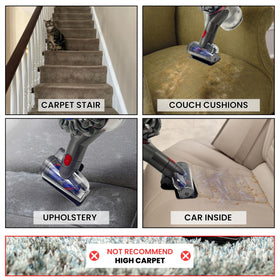 VACEXT compatible with Dyson V15 Detect Absolute for enhanced cleaning