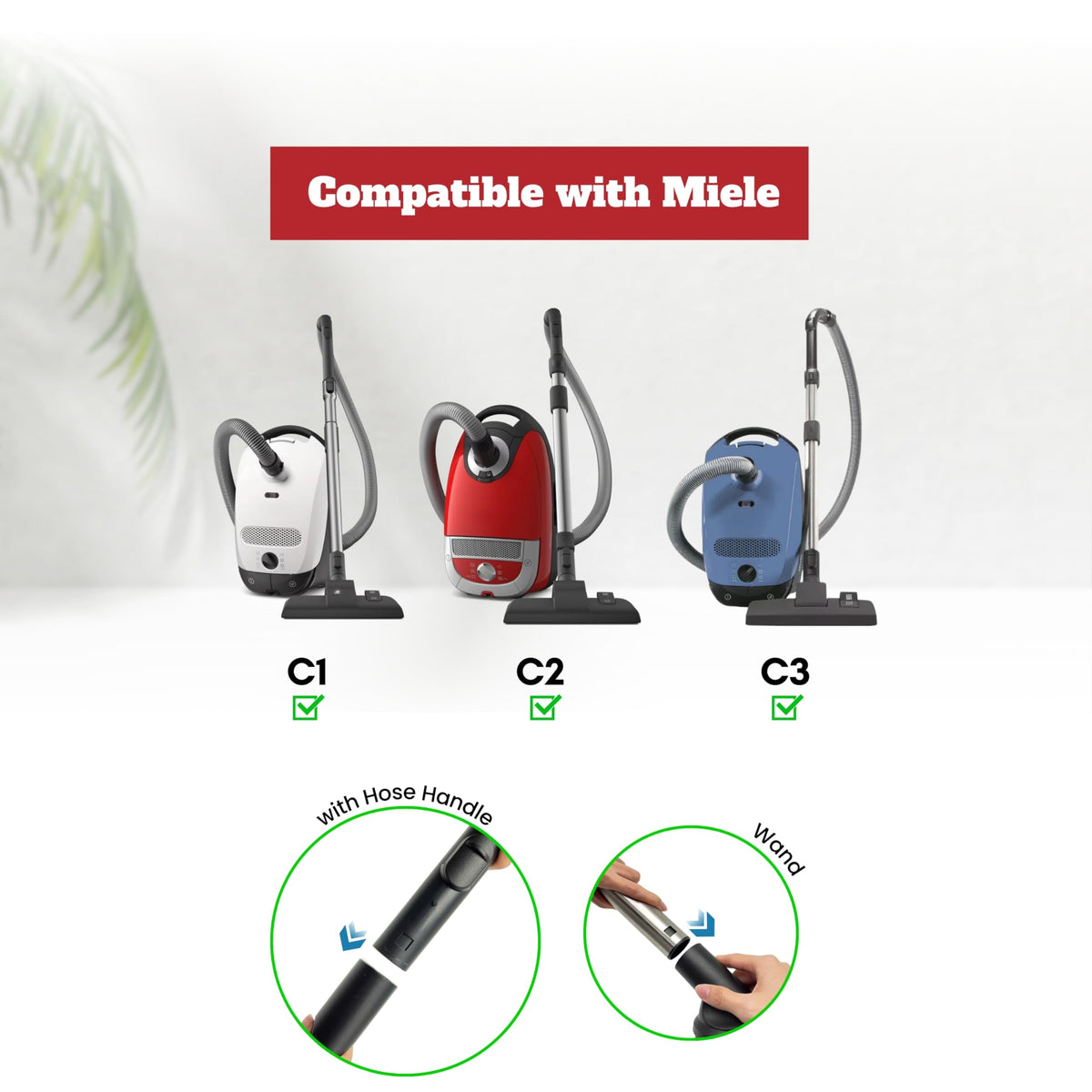 VACEXT easy maneuverability for hard-floor cleaning around furniture.
