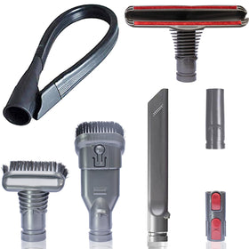 Vacext flexible crevice tool reaching a dryer vent for thorough lint removal