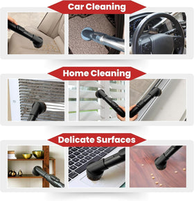 VACEXT horsehair dusting brush cleaning furniture with soft bristles