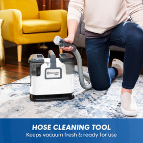 CCS03 compatibility allows using Vacmaster with replacement carpet solution.