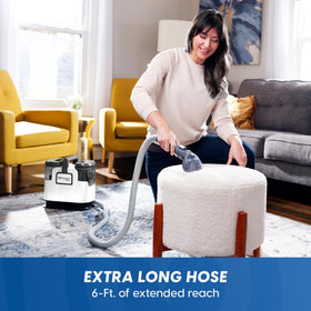 Hose cleaning tool helps refresh the hose between cleaning sessions.