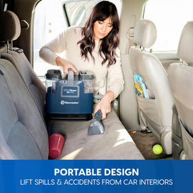 Vacmaster SCB301 includes an 8oz cleaning formula trial for immediate use