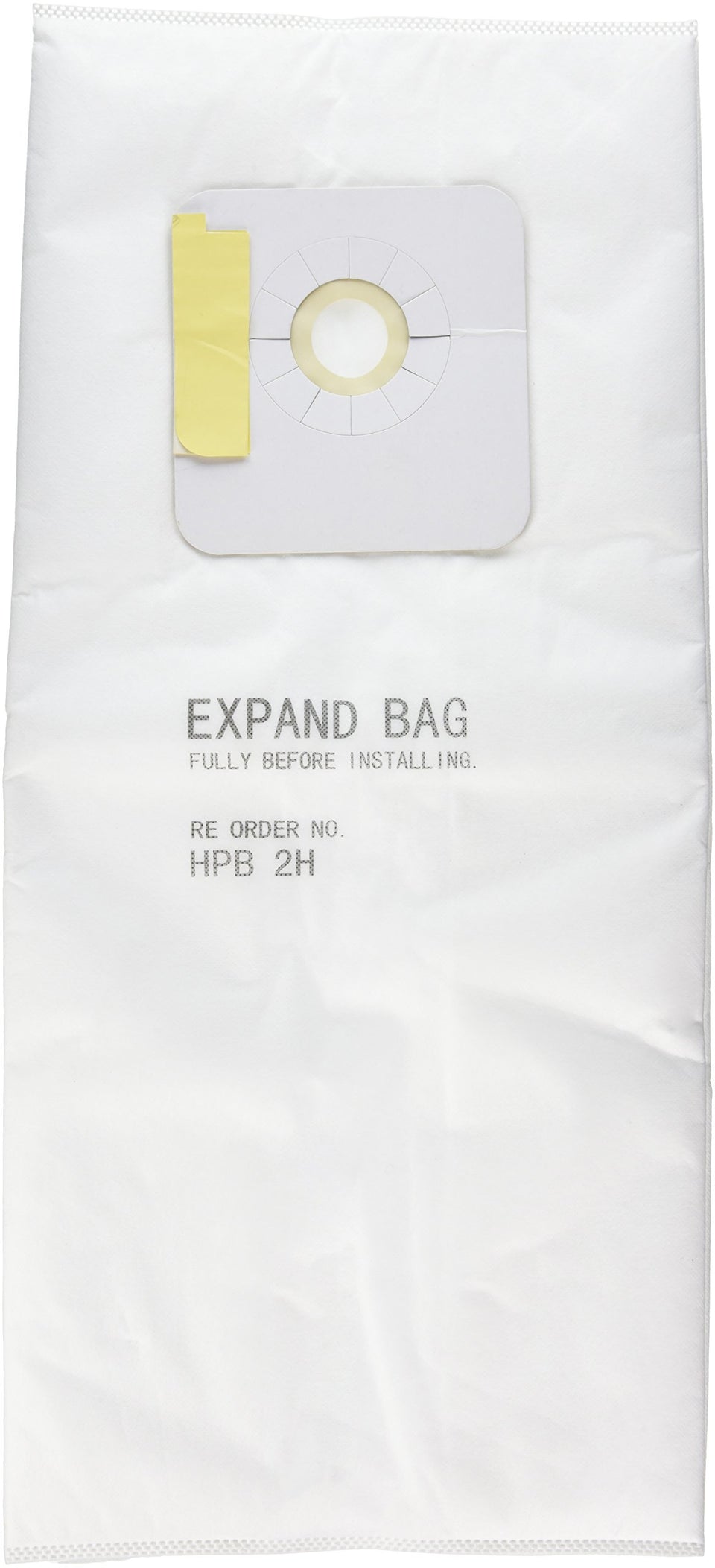 VacuMaid HPB2H HEPA-style bag for central vacuum systems, high filtration and easy replacement.
