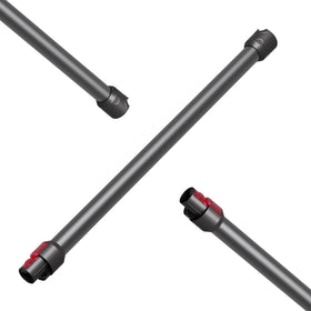 Vacuyahu wand extension easy connect: press red button to detach or attach.