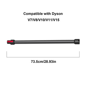 Vacuyahu Dyson wand extension compatible with V7–V15 models for versatile cleaning.
