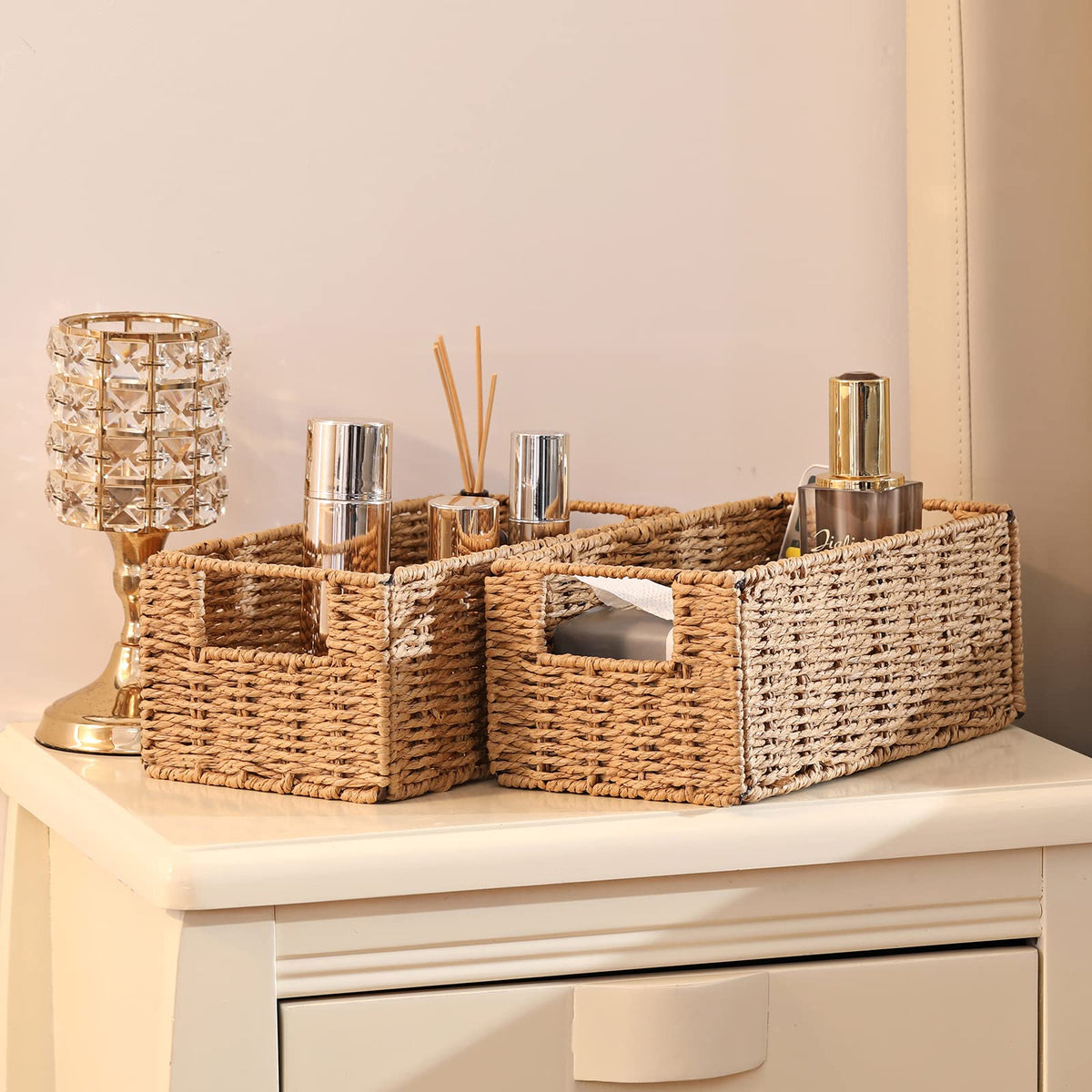 Vagusicc flat foldable basket saves space when not in use