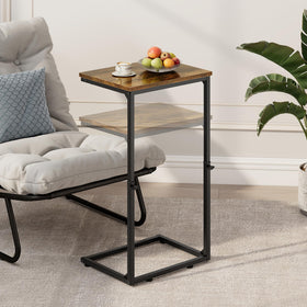 Vagusicc living room table versatile as TV tray or laptop stand.