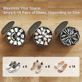 Vailando sturdy PP board supports durable long-lasting shoe organization