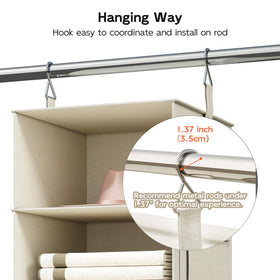 Vailando dorm room closet solution fits standard spaces.