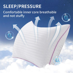 VAINOC microfiber shell provides a smooth, luxurious sleeping surface