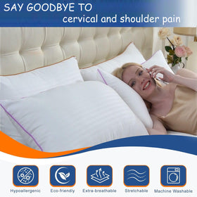 VAINOC OEKO-TEX-certified pillow shell guarantees safe materials