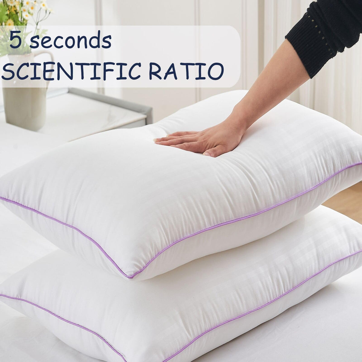 VAINOC fill with hollow and gel fibers for balanced softness and support
