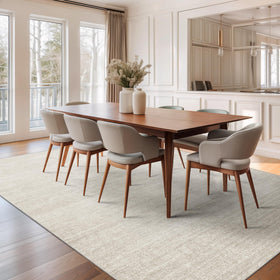 Valenrug low-pile 0.25-inch rug lays flat in high-traffic areas.